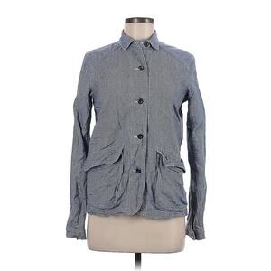 Guideboat American Made Red Fox Chore Coat Blue Pockets M